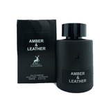 Amber and Leather - Eau De Parfum Spray (100 ml - 3.4Fl oz) by Maison Alhambra (Lattafa) - Al-Rashad Inc
