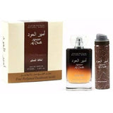 Ameer Al Oud - Eau De Parfum Spray (100 ml - 3.4Fl oz) with Deo by Lattafa - Al-Rashad Inc