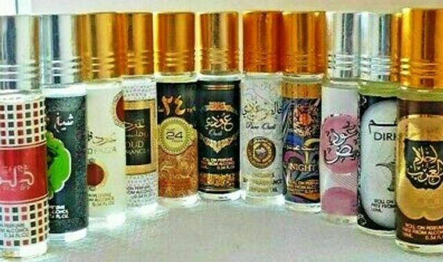 Assorted - Set of 15 - 10ml (.34 oz) Perfume Oil  by Ard Al Zaafaran - Al-Rashad Inc