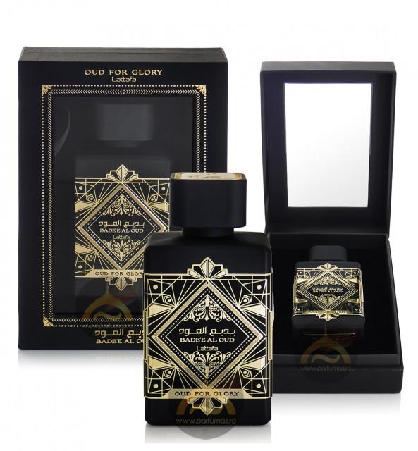  Badee Al Oud (Oud for Glory) - Eau De Spray Parfum (100 ml - 3.4Fl oz) by Lattafa