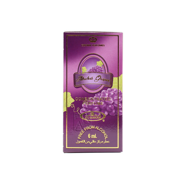 Box of Al-Rehab Grapes - 6ml (.2 oz) Perfume Oil by Al-Rehab