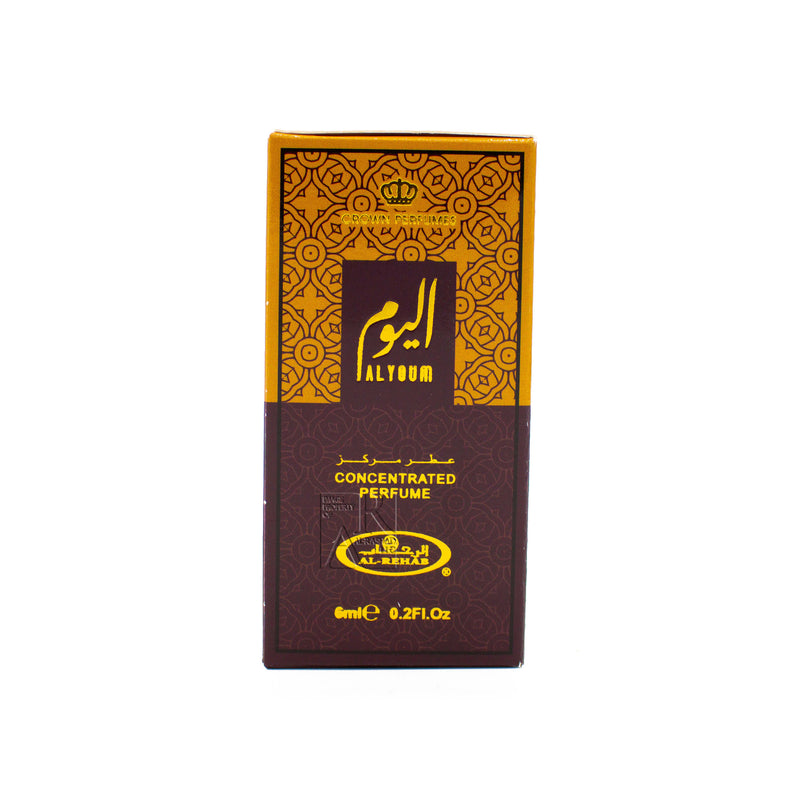Box of Al Youm - 6ml (.2 oz) Perfume Oil by Al-Rehab