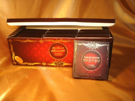Bakhoor Nasaem Incense 40gm (Box of 12) by Nabeel