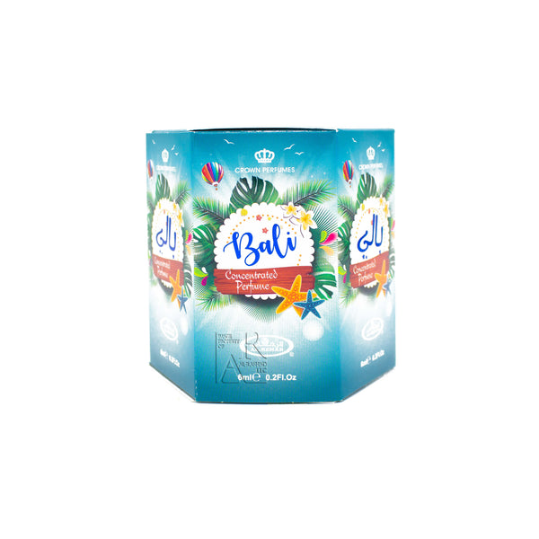 Box of 6 Bali - 6ml (.2oz) Roll-on Perfume Oil by Al-Rehab