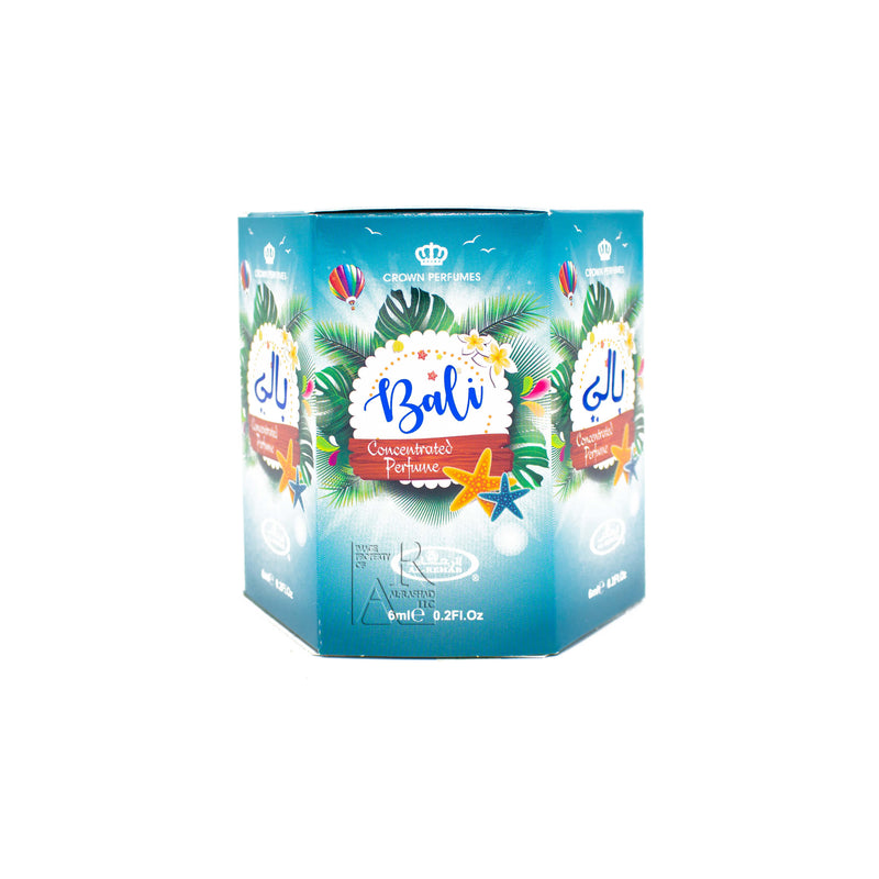 Box of 6 Bali - 6ml (.2oz) Roll-on Perfume Oil by Al-Rehab