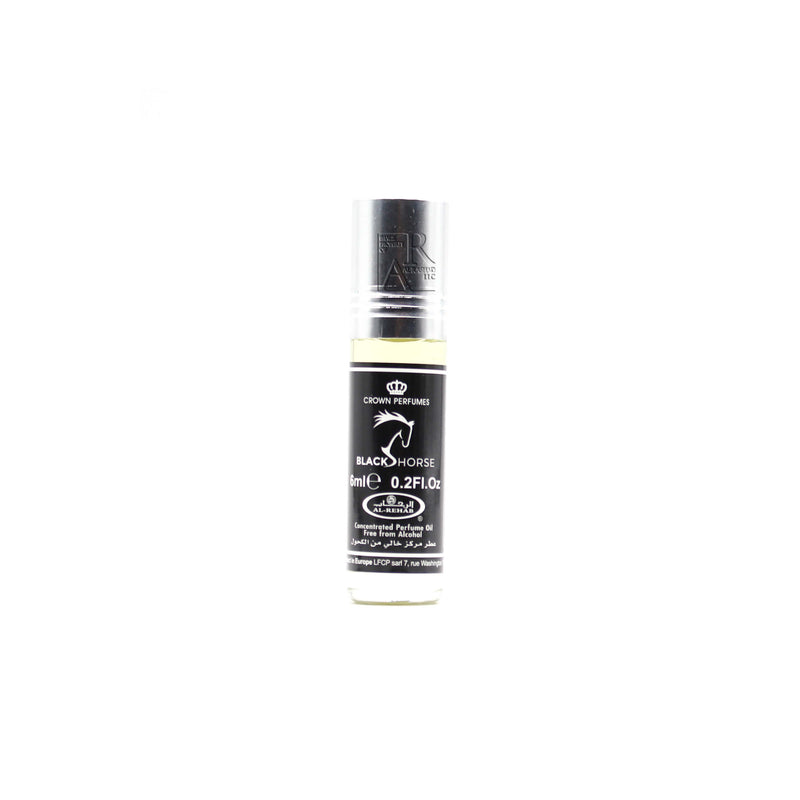 Bottle of Black Horse - 6ml (.2 oz) Perfume Oil by Al-Rehab