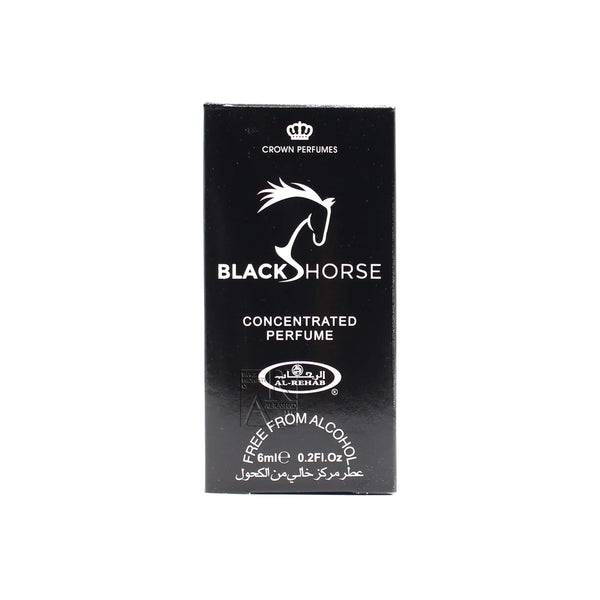 Box of Black Horse - 6ml (.2oz) Roll-on Perfume Oil by Al-Rehab