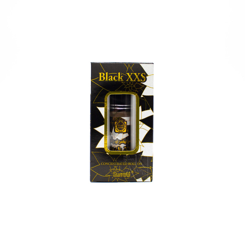 Box of Black XXS - 6ml Roll-on Perfume Oil by Surrati