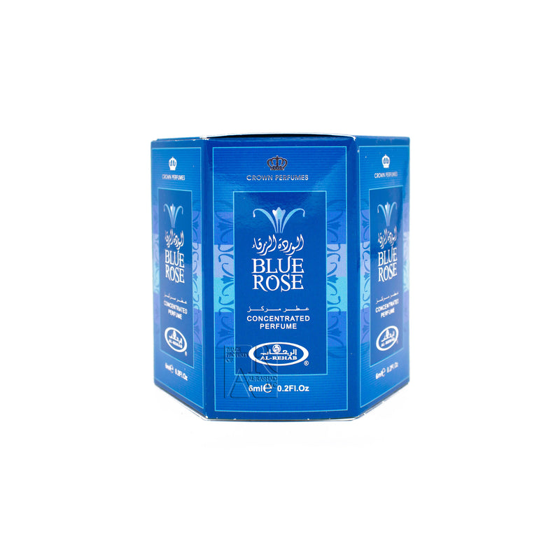 Box of 6 Blue Rose  - 6ml (.2oz) Roll-on Perfume Oil by Al-Rehab