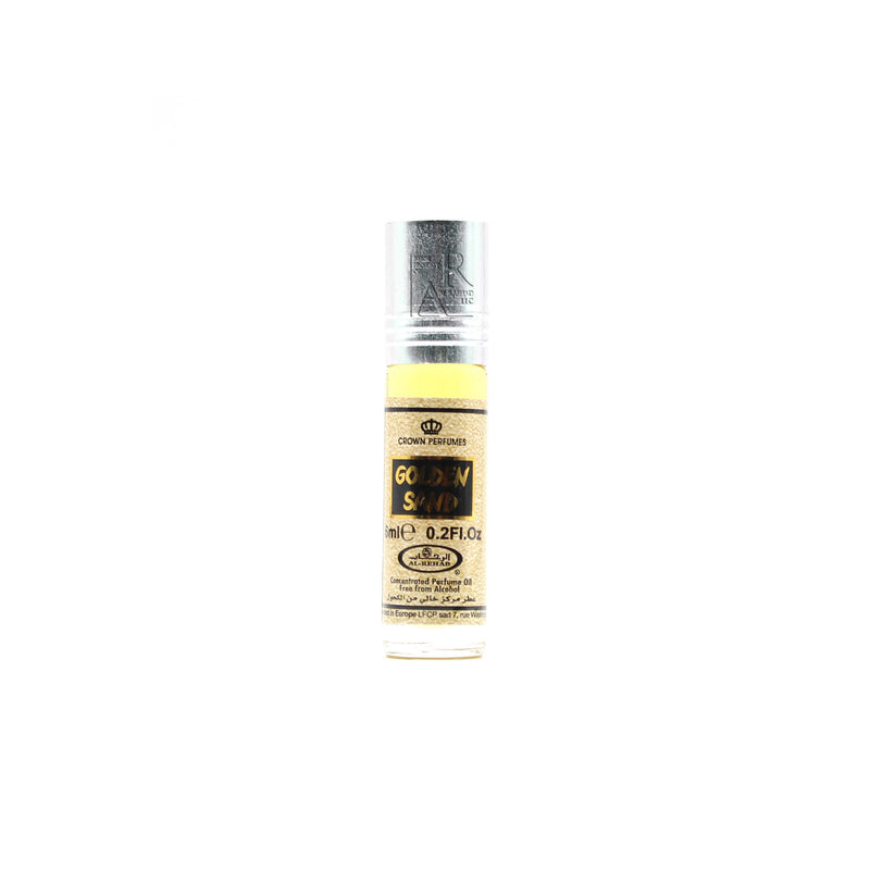 Bottle of Golden Sand - 6ml (.2oz) Roll-on Perfume Oil by Al-Rehab