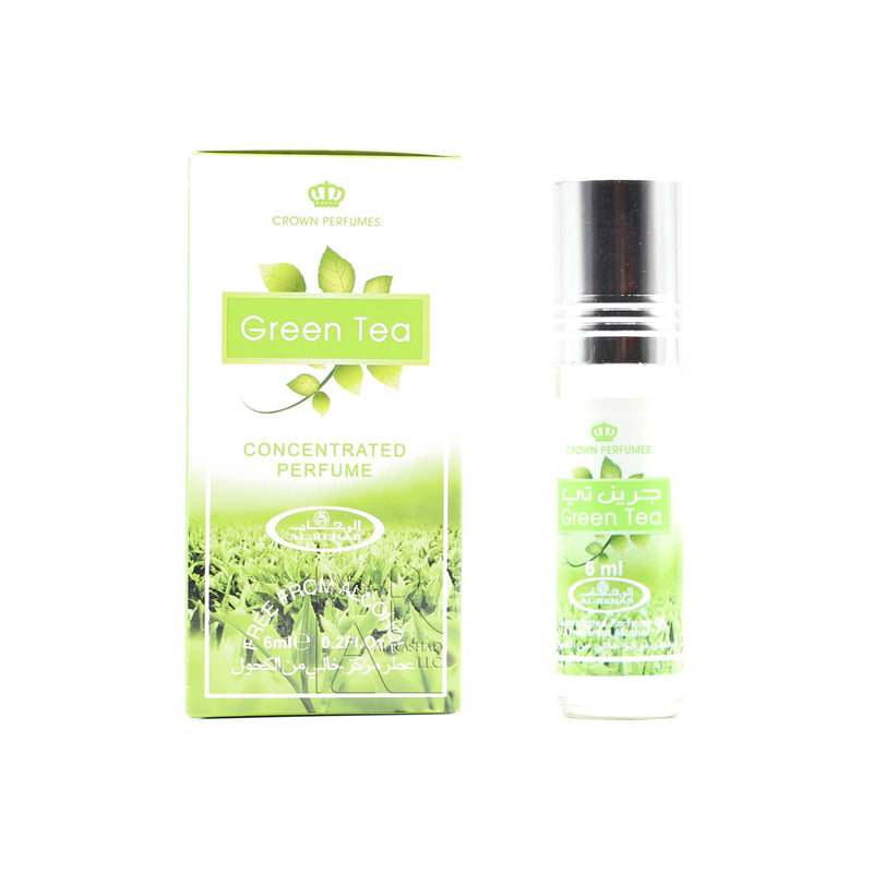 Green Tea - 6ml (.2 oz) Perfume Oil by Al-Rehab