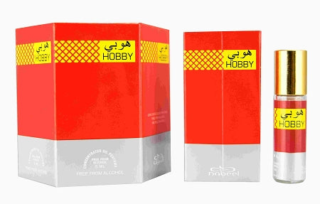 Hobby - Box 6 x 6 ml Roll-on Perfume Oil by Nabeel