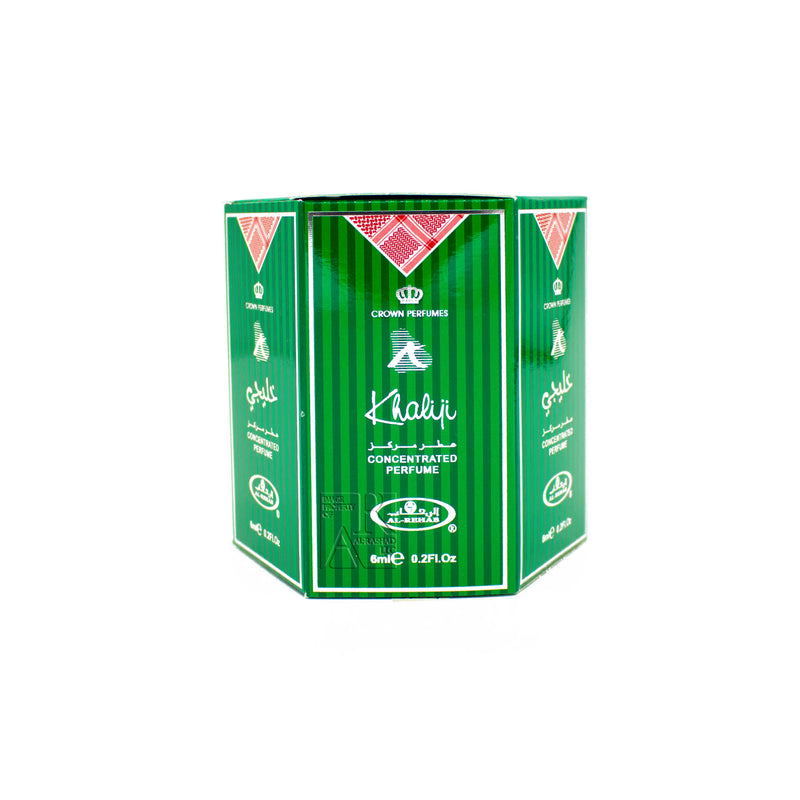Box of 6 Khaliji - 6ml (.2oz) Roll-on Perfume Oil by Al-Rehab