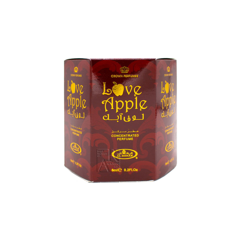 Box of 6 Love Apple - 6ml (.2oz) Roll-on Perfume Oil by Al-Rehab
