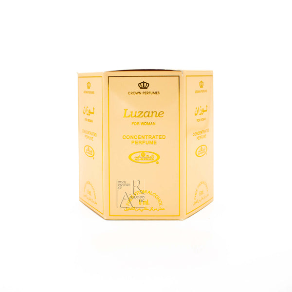 Box of 6 Luzane - 6ml (.2oz) Roll-on Perfume Oil by Al-Rehab