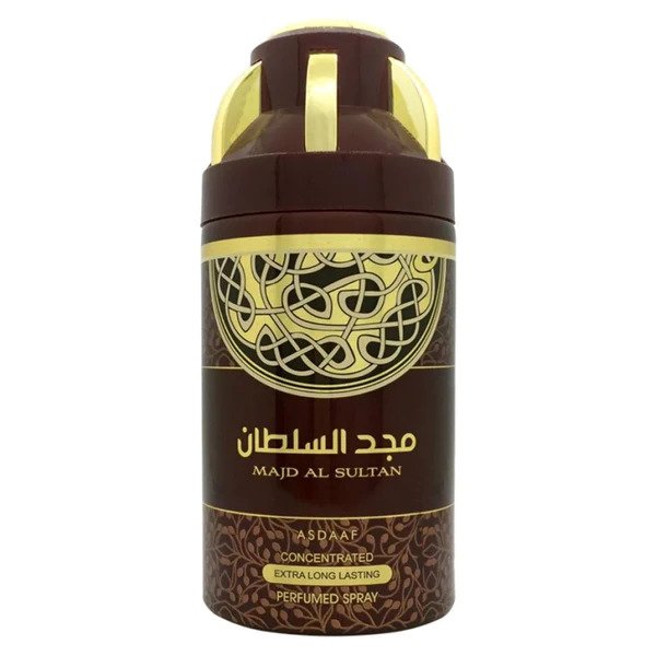 Majd Al Sultan - Deodorant Concentrated Perfumed Spray (250 ml/9 fl.oz) by Asdaaf (Lattafa)
