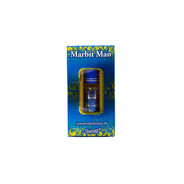 Box of Marbit Man - 6ml Roll-on Perfume Oil by Surrati   