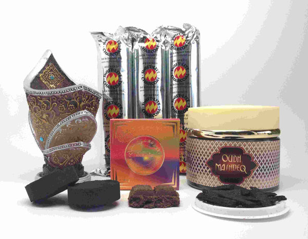MASHREQ OUDH and MAAMUL BAKHOOR Incense Gift Set by Nabeel