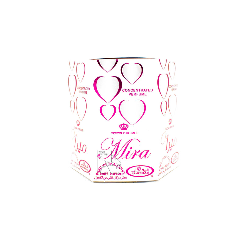 Box of 6 Mira - 6ml (.2oz) Roll-on Perfume Oil by Al-Rehab