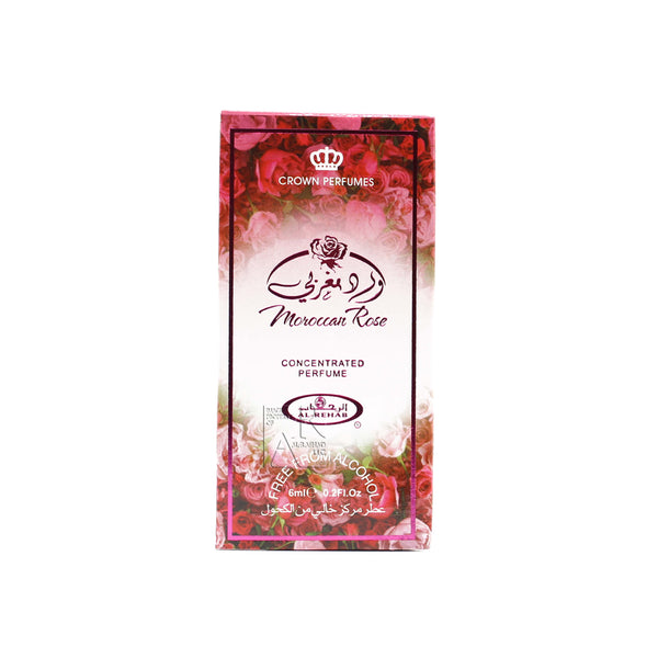 Box of Moroccan Rose - 6ml (.2 oz) Perfume Oil by Al-Rehab