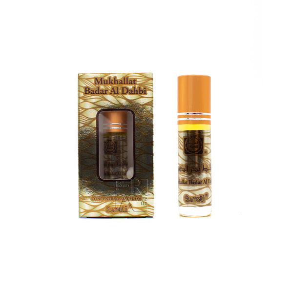 Mukhallat Badar Al Dahbi - 6ml Roll-on Perfume Oil by Surrati