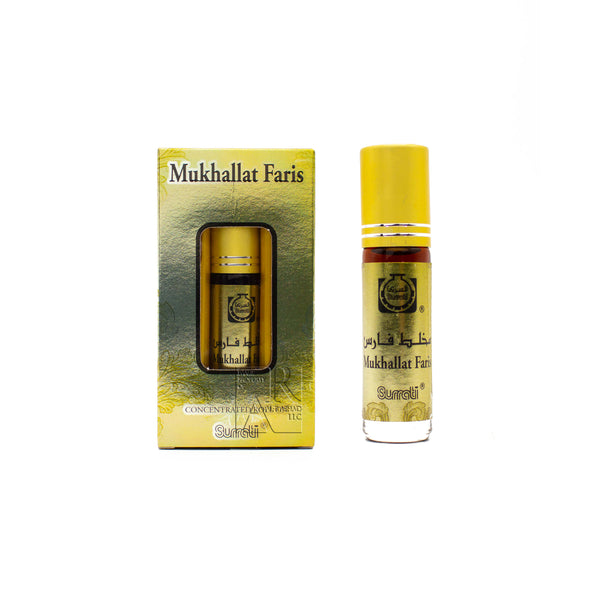 Mukhallat Faris - 6ml Roll-on Perfume Oil by Surrati