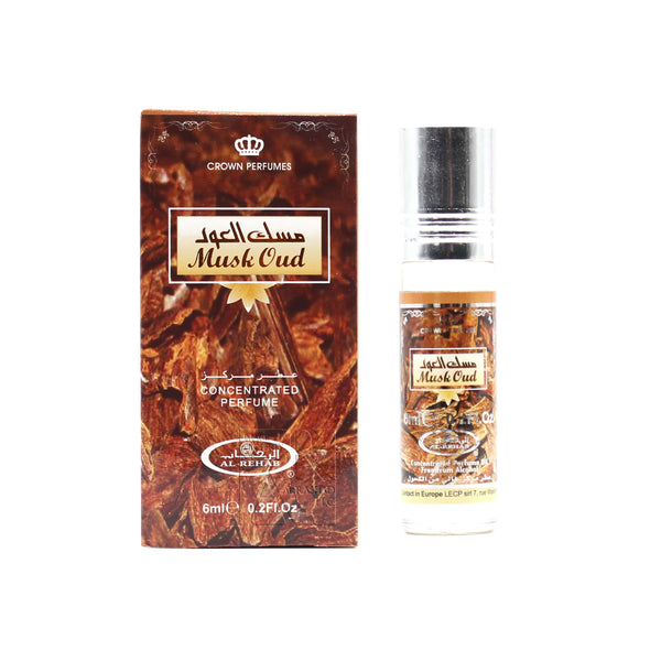 Musk Oud - 6ml (.2 oz) Perfume Oil by Al-Rehab