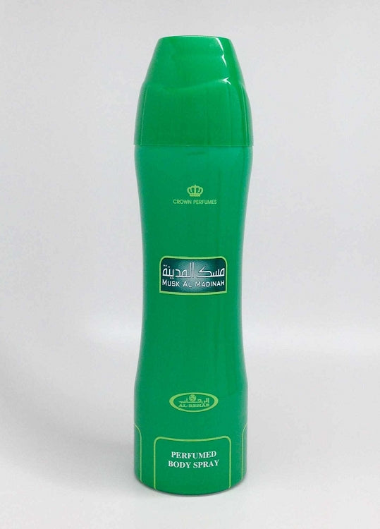 Musk Al Madinah - Perfumed Body Spray (200 ml/6.6 Floz) by Al-Rehab