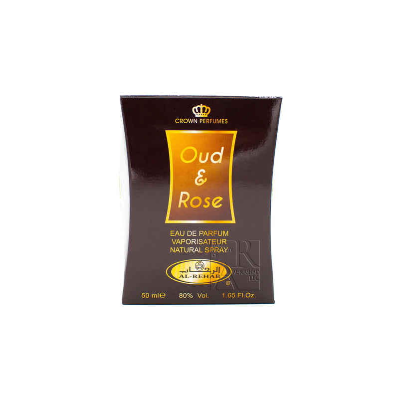 Oud & Rose - Al-Rehab Eau De Natural Perfume Spray- 50 ml (1.65 fl. oz)