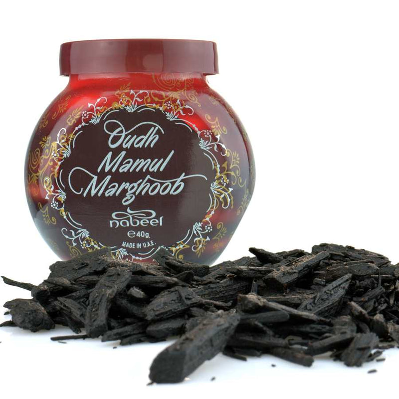 Oudh Mamul  Marghoob Incense - (40gms Woodchips) by Nabeel