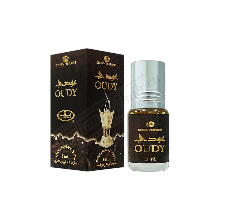 Oudy Perfume Oil - 3ml Roll-on by Al-Rehab