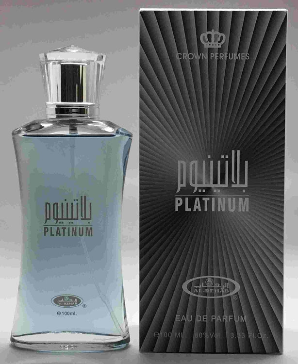 Platinum - Premium Eau De Parfum- 100ml (3.33 Fl. Oz.)  by Al-Rehab