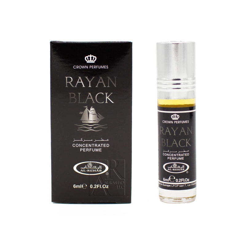 Rayan Black - 6ml (.2 oz) Perfume Oil by Al-Rehab