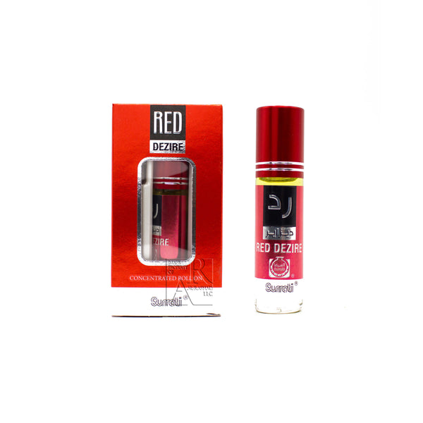 Red Dezire - 6ml Roll-on Perfume Oil by Surrati  
