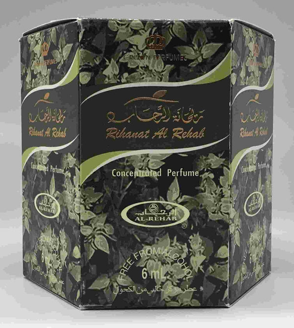 Rihanat Al Rehab - 6ml (.2oz) Roll-on Perfume Oil by Al-Rehab (Box of 6)