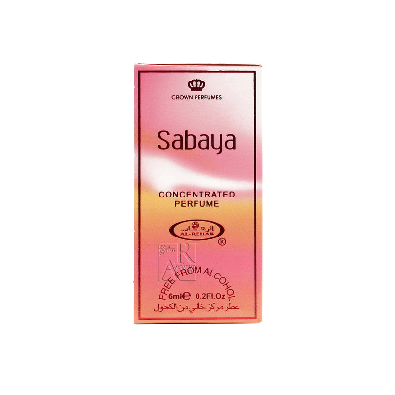 Box of Sabaya - 6ml (.2oz) Roll-on Perfume Oil by Al-Rehab