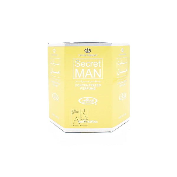Box of 6 Secret Man - 6ml (.2oz) Roll-on Perfume Oil by Al-Rehab