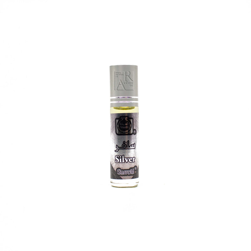 Bottle of Silver - 6ml Roll-on Perfume Oil by Surrati