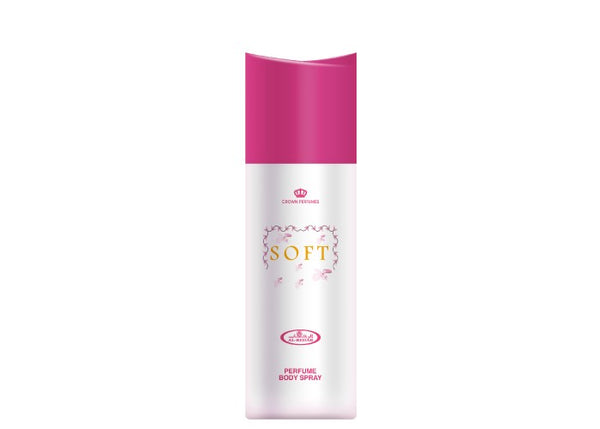 Soft - Perfumed Body Spray (200 ml/6.6 Floz) by Al-Rehab