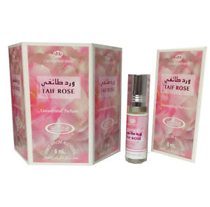 Taif Rose - 6ml (.2oz) Roll-on Perfume Oil by Al-Rehab (Box of 6)