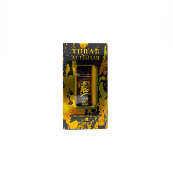 Box of Turab Al Dahab - 6ml Roll-on Perfume Oil by Surrati  