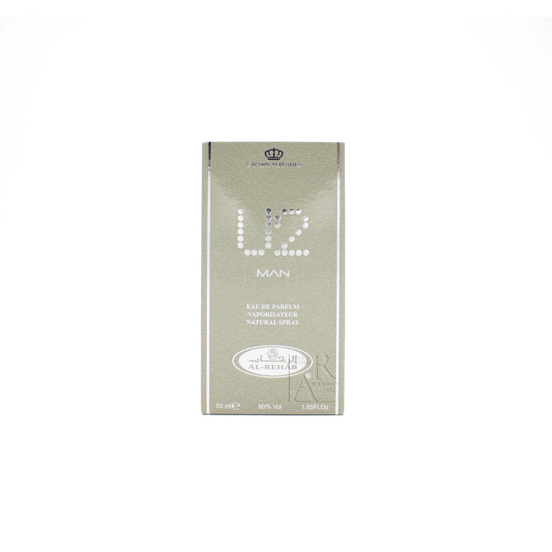 U2 MAN - Al-Rehab Eau De Natural Perfume Spray- 50 ml (1.65 fl. oz)