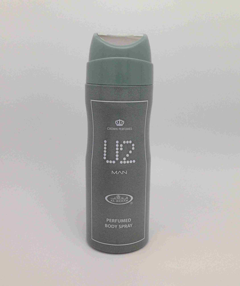 U2 Man - Perfumed Body Spray (200 ml/6.6 Floz) by Al-Rehab