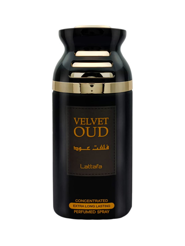 Velvet Oud - Deodorant Concentrated Perfumed Spray (250 ml/9 fl.oz) by Lattafa