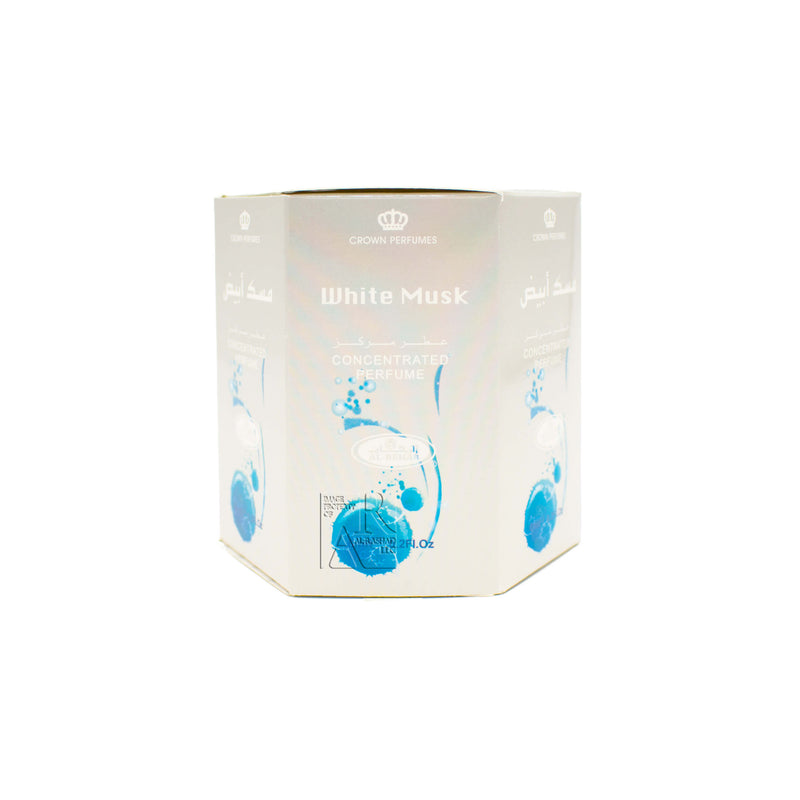 Box of 6 White Musk - 6ml (.2oz) Roll-on Perfume Oil by Al-Rehab