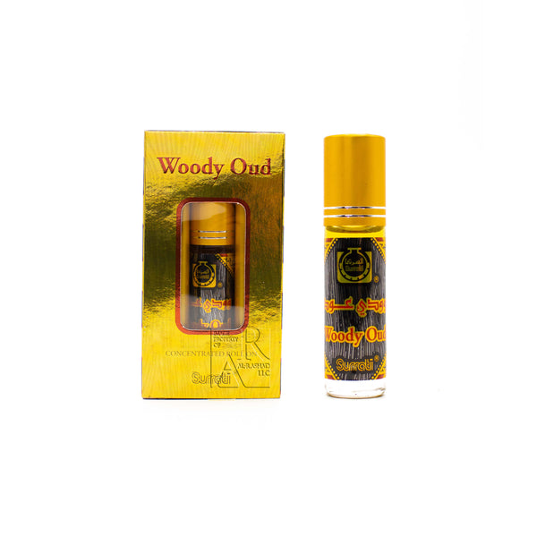 Woody Oud - 6ml Roll-on Perfume Oil by Surrati