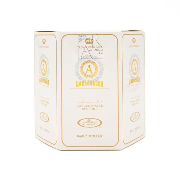 Ambassador For Women - 6ml (.2oz) Roll-on Perfume Oil by Al-Rehab (Box of 6)