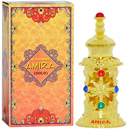 Amira (Gold) - Perfume Oil (12 ml) by Al Haramain - Al-Rashad Inc