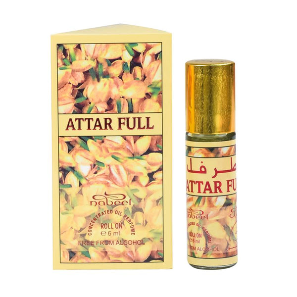 Attar Full - Box 6 x 6 ml Roll-on Perfume Oil by Nabeel