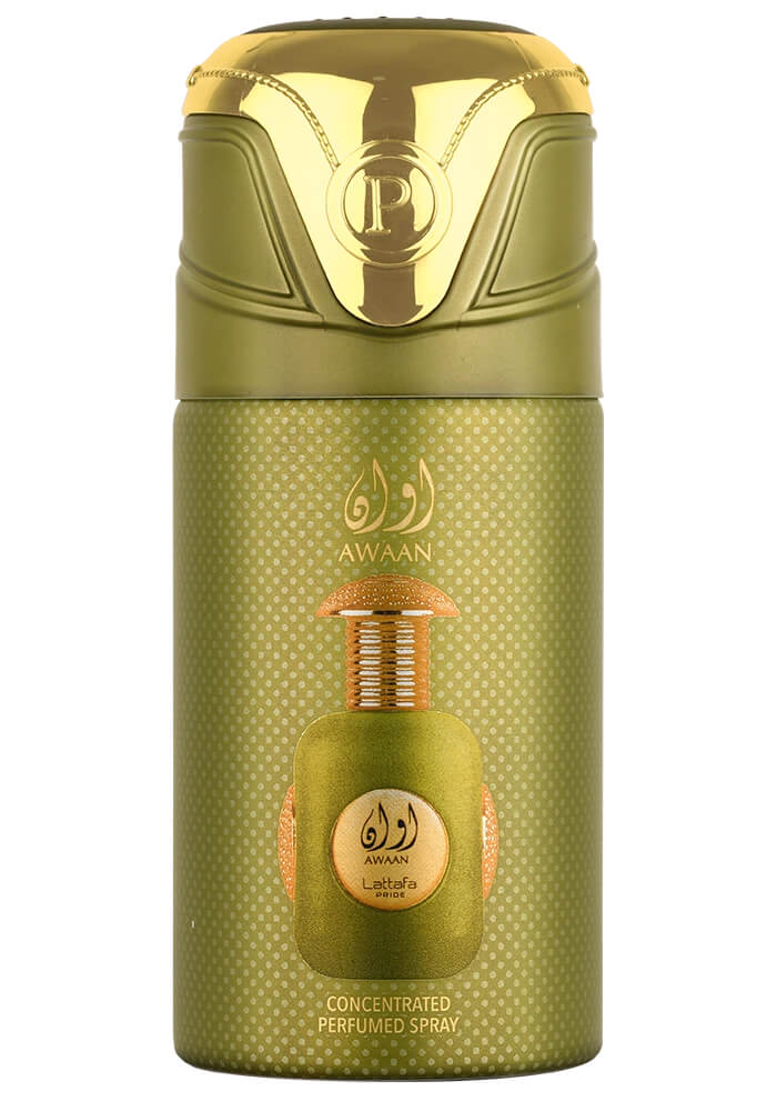  Awaan - Concentrated Perfumed Deodorant Spray (250 ml/9 fl.oz) by Lattafa Pride